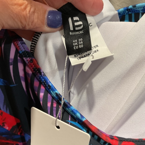 NWT BloomChic Women’s Swim Dress Size 30 - Picture 8 of 9